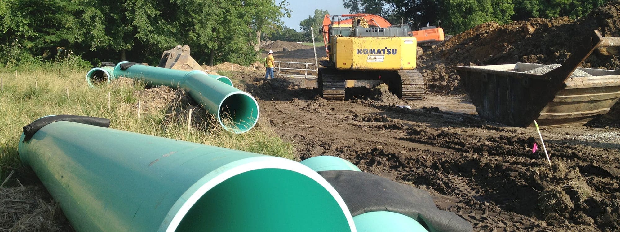 Hunt Midwest Development Services - Infrastructure Services - Twin Creeks Area Sewer Improvement