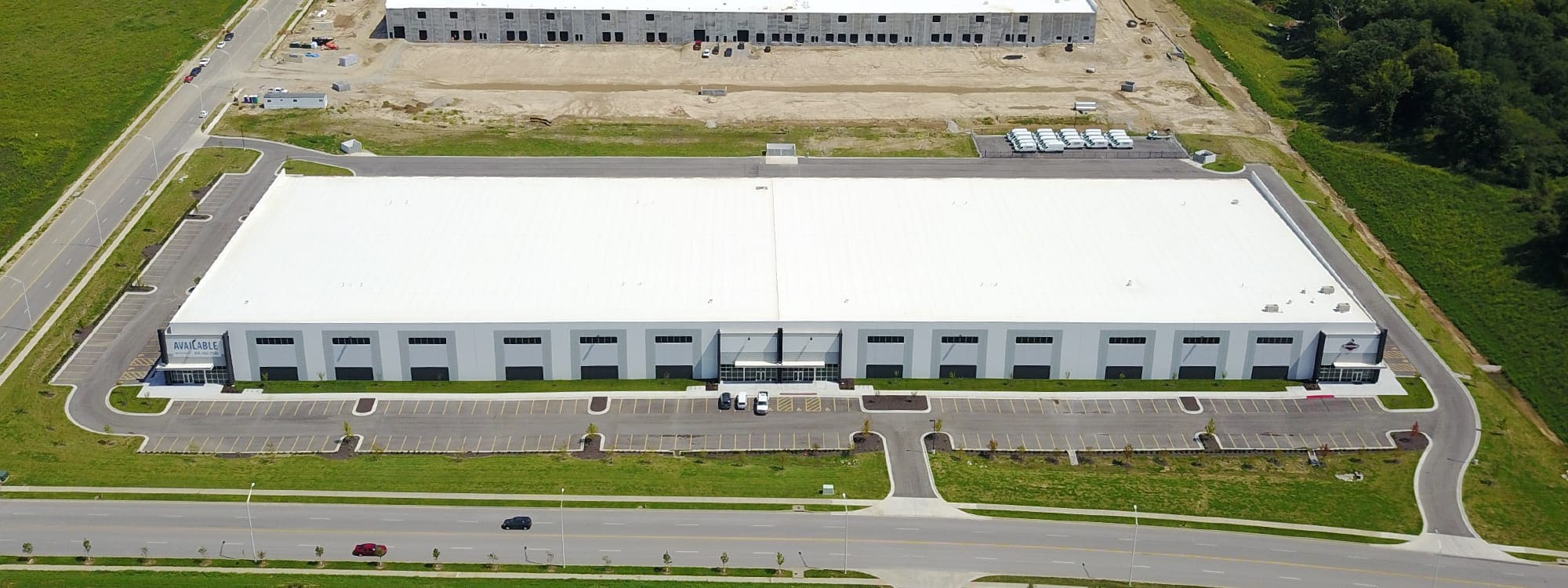 100,890± Square Feet for Lease - HMBC Logistics I at Hunt Midwest Business Center.