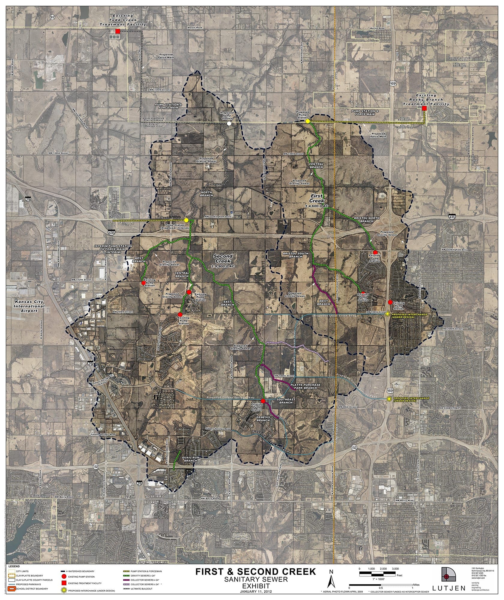 Hunt Midwest Development Services - Infrastructure Services - Twin Creeks Area Sewer Improvement