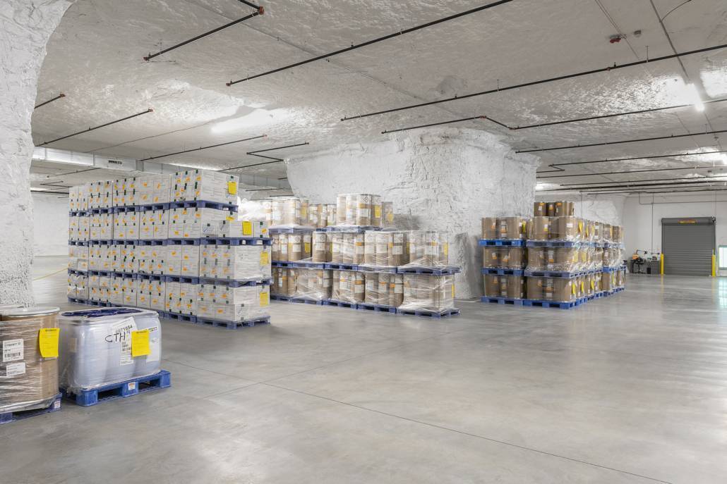 Climate Controlled Industrial Space for Lease - SubTropolis - perfect for e-commerce, pharmaceutical, animal health, record storage and food storage operations