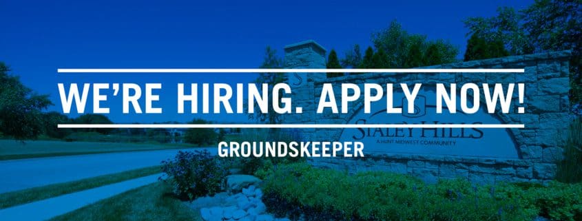 Hunt Midwest is hiring a Residential Groundskeeper. Join the Hunt Midwest team today!