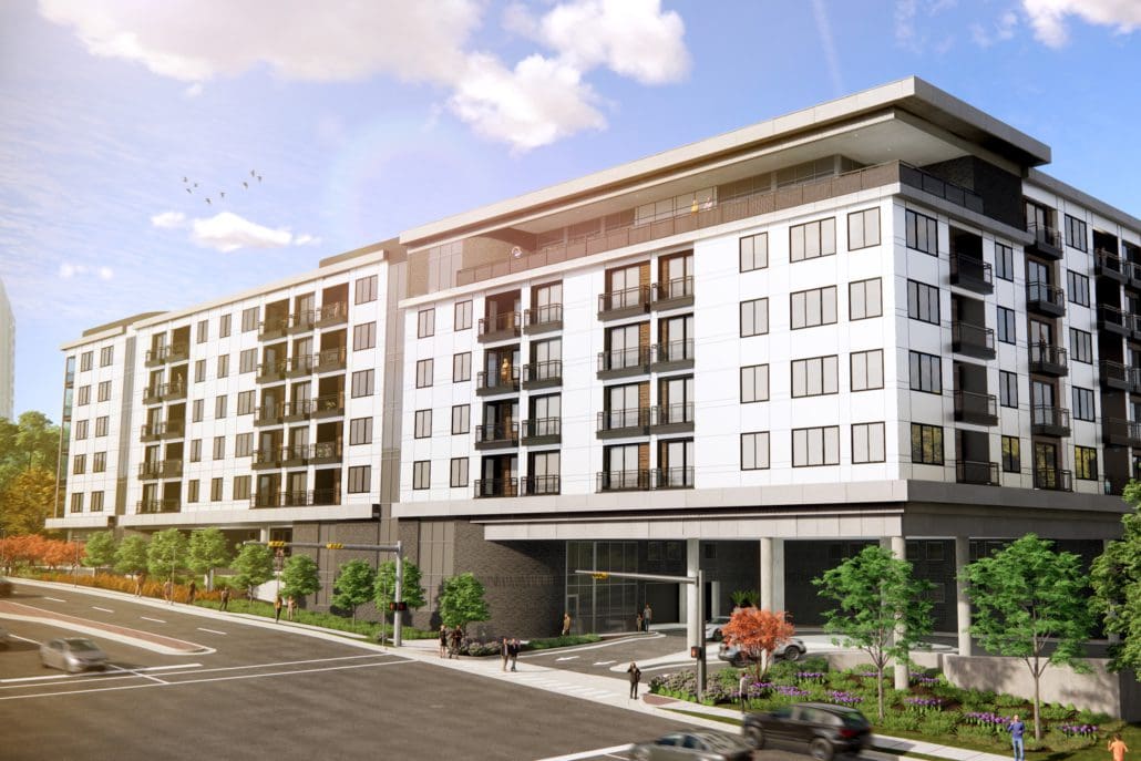 The Hudson, a 228-unit luxury apartment community, will bring high-quality housing and first-class amenities to the Rosedale neighborhood in Kansas City, Kansas.