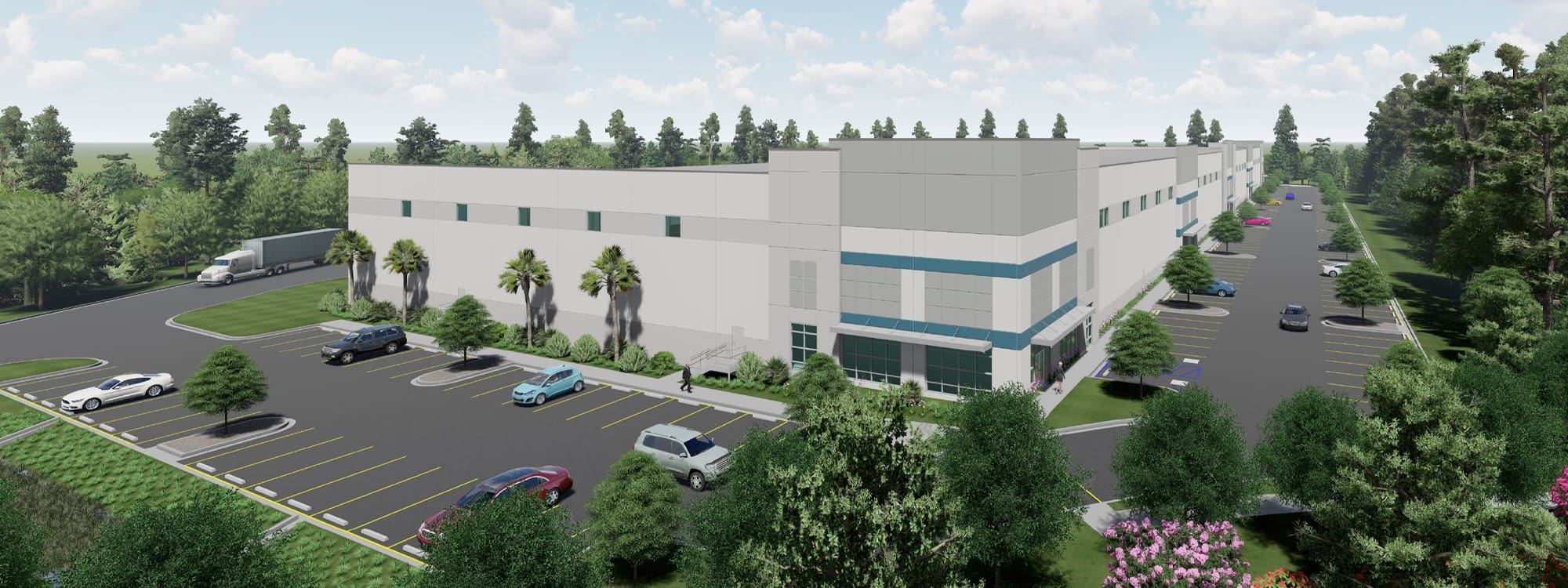 Clements Ferry Logistics Center - 163,800 SF of industrial space available for lease in Charleston, South Carolina.