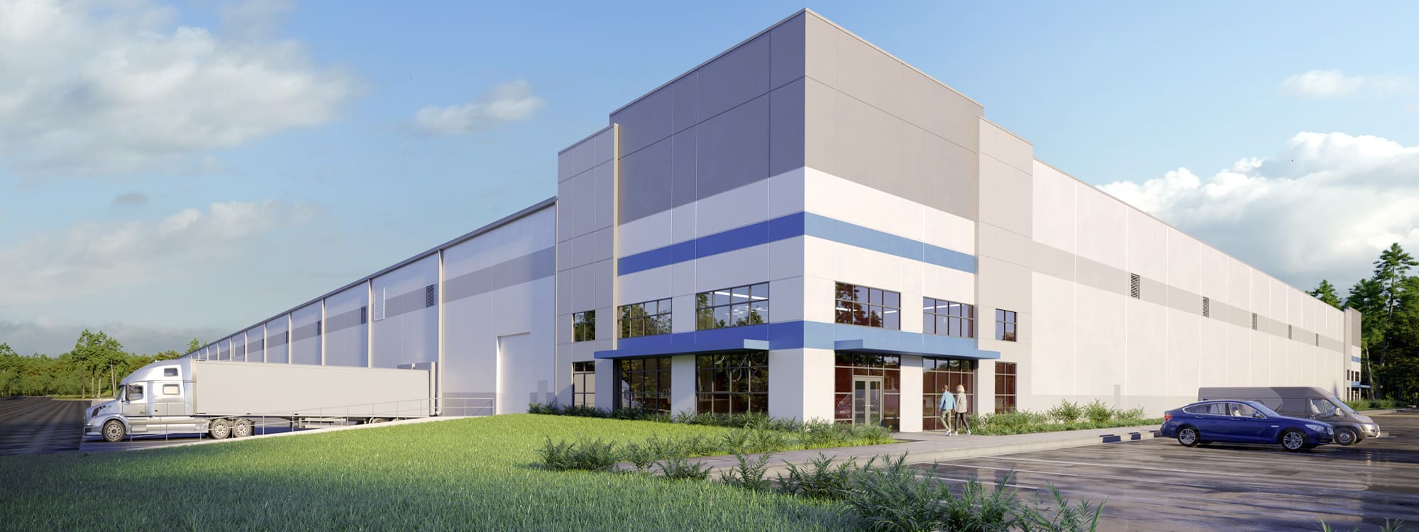 Spartanburg West Logistics Center is a 594,880 SF spec facility joining FedEx, adidas, TTI and Walmart in the Fort Prince industrial corridor in Greenville-Spartanburg, South Carolina.