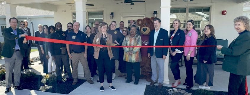 Hunt Midwest Senior Housing Development - Benton House of Olathe - Expansion Ribbon Cutting