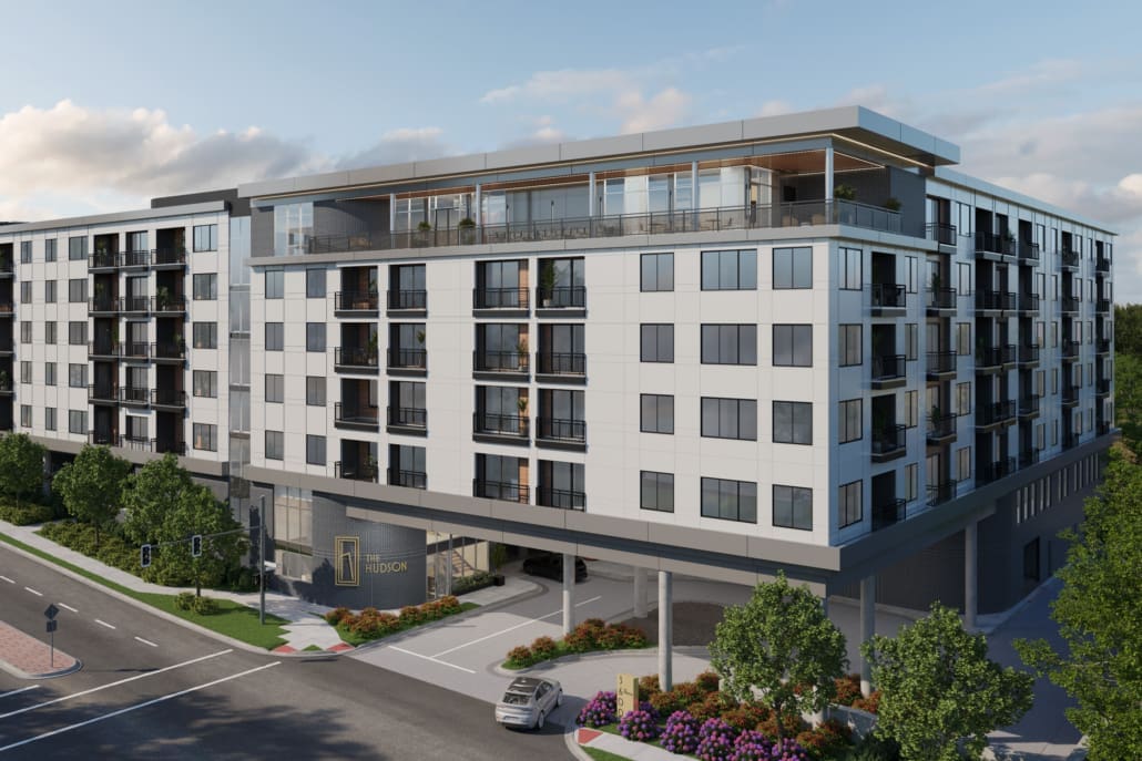 The Hudson, a 228-unit luxury apartment community, will bring high-quality housing and first-class amenities to the Rosedale neighborhood in Kansas City, Kansas.